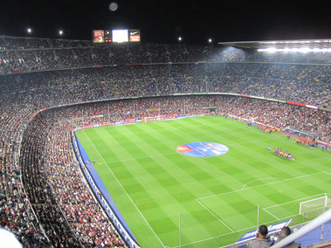 Camp Nou, hem åt FC Barcelona